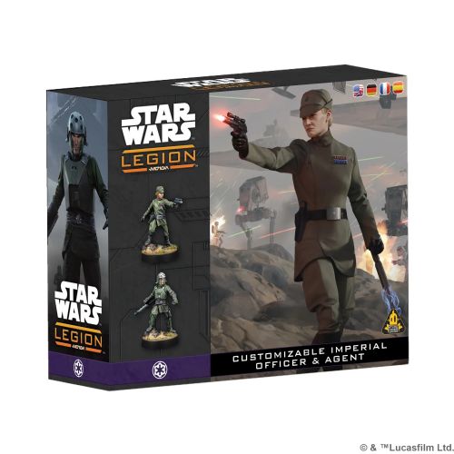 Star Wars Legion Customisable Imperial Officer and Agent